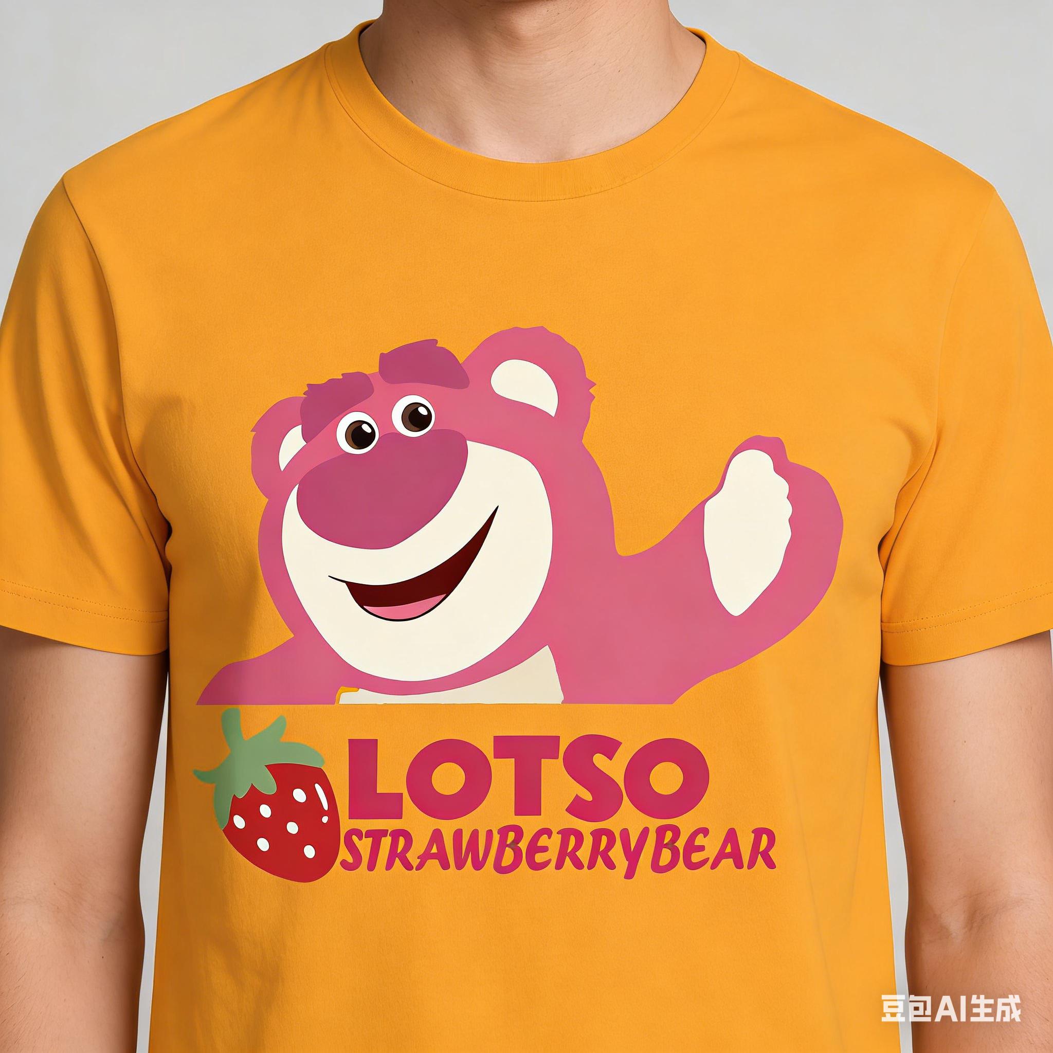 2026 Hot Selling Fashion New Strawberry Bear Thumbs Up Casual Round Neck Short Sleeved Loose Shirt Y2K Clothing Plus Size S
2026 Hot Selling Fashion New Strawberry Bear Thumbs Up Casual Round Neck Short Sleeved Loose Shirt Y2K Clothing Plus Size S