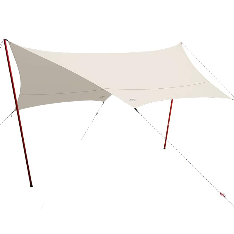 Soomloom hexa tarp 4.2m x 4.1m Bonfire allowed Polycotton TC fire place Excellent heat shielding/fire resistance/water resistance sunshade outdoor
Soomloom hexa tarp 4.2m x 4.1m Bonfire allowed Polycotton TC fire place Excellent heat shielding/fire resistance/water resistance sunshade outdoor