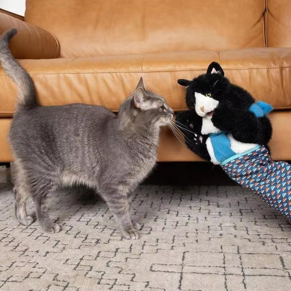 Soft Plush Cat Wrestle Doll Fluffy Cat Wrestling Glove Toy Cat Puppet Wrestler Decorate Present As Show
Soft Plush Cat Wrestle Doll Fluffy Cat Wrestling Glove Toy Cat Puppet Wrestler Decorate Present As Show