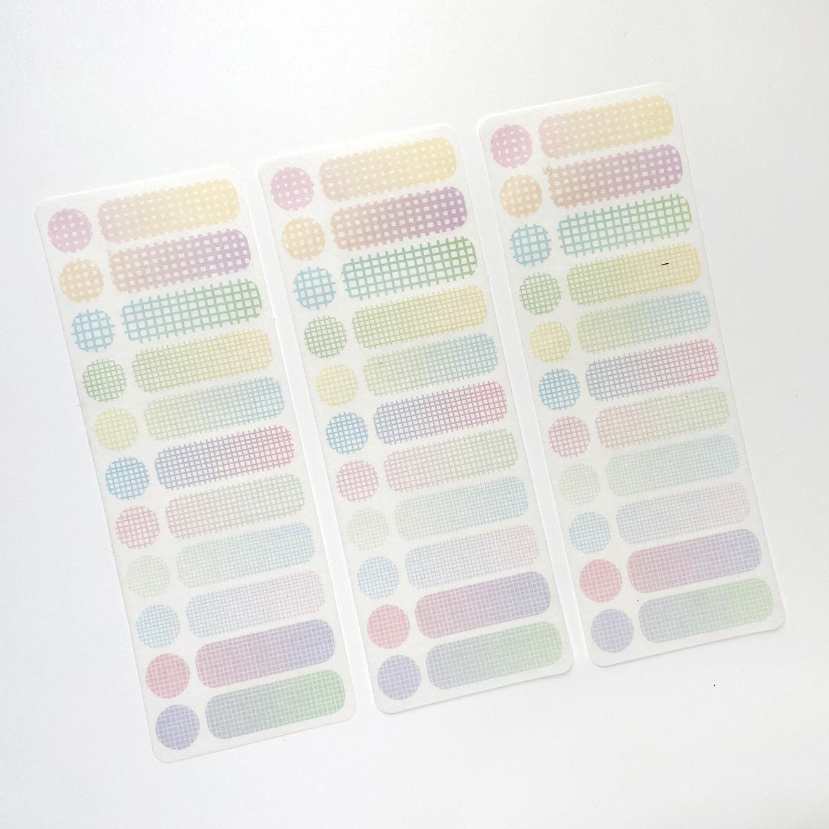 3sheets Ins Simple Solid Color Label Dot Sticker Planner Handbook DIY Basic Decoration Handmade Scrapbooking Supplies
3sheets Ins Simple Solid Color Label Dot Sticker Planner Handbook DIY Basic Decoration Handmade Scrapbooking Supplies