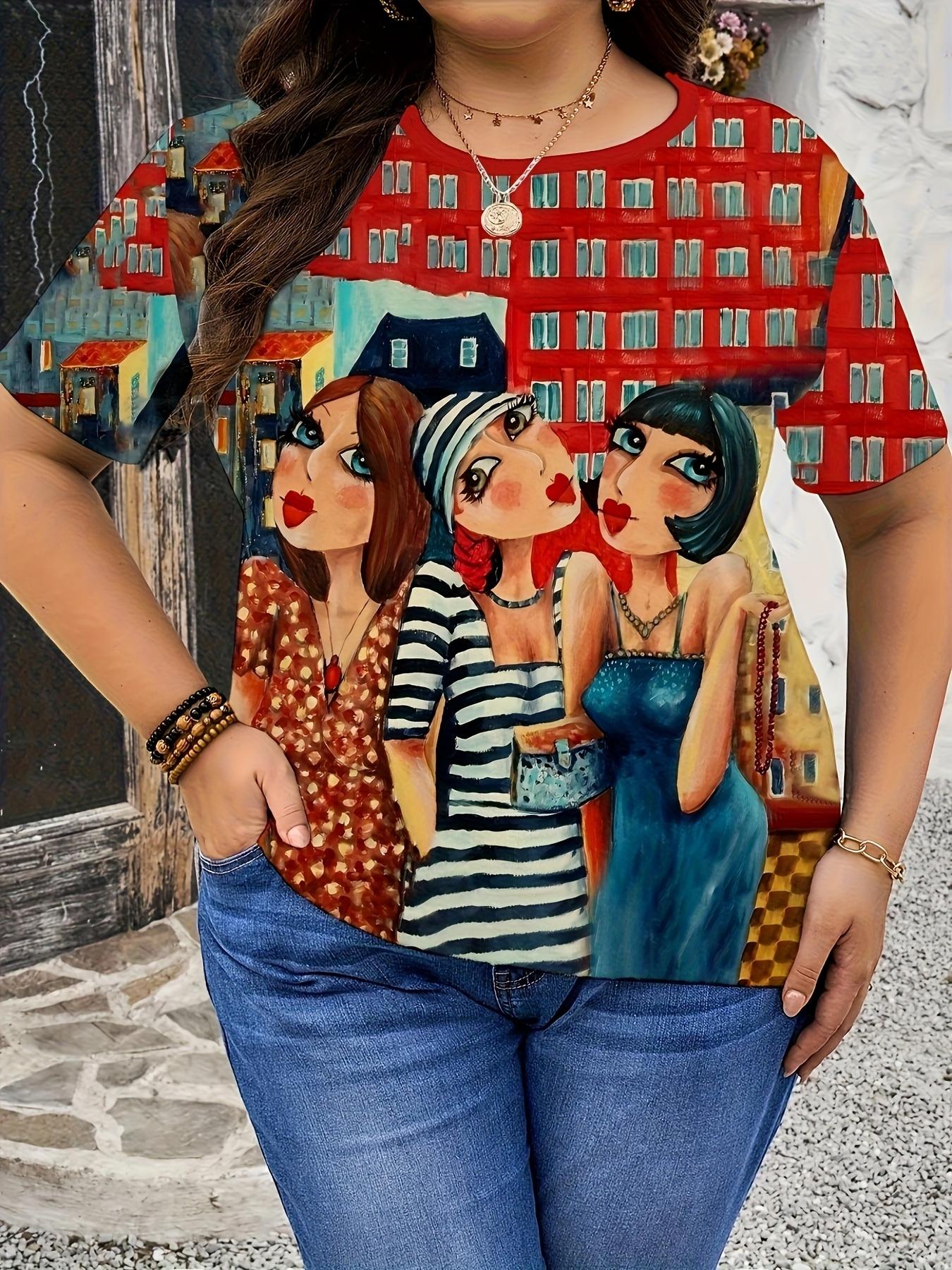 Women S Casual T-Shirt - Bright Abstract Cityscape Print. Lightweight Crew Neck Short Sleeve Top. Machine Washable for Summer And All Seasons. Shiny T S дубильная кора
Women S Casual T-Shirt - Bright Abstract Cityscape Print. Lightweight Crew Neck Short Sleeve Top. Machine Washable for Summer And All Seasons. Shiny T S дубильная кора