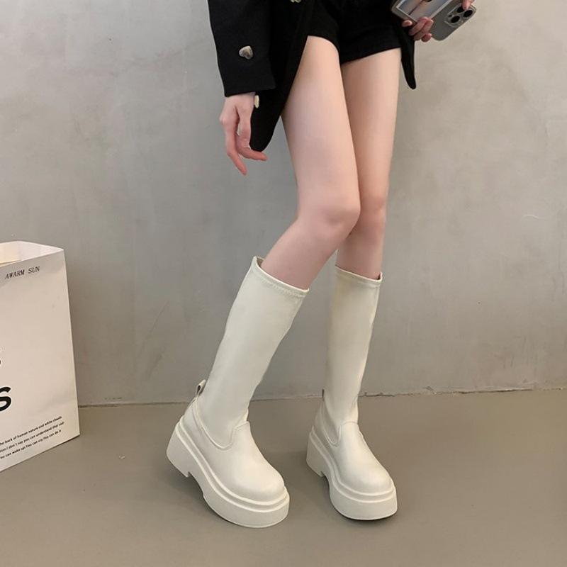 2025 autumn and winter new boots women s heightened platform boots elastic thin boots tall knight spice girl boots 40
2025 autumn and winter new boots women s heightened platform boots elastic thin boots tall knight spice girl boots 40