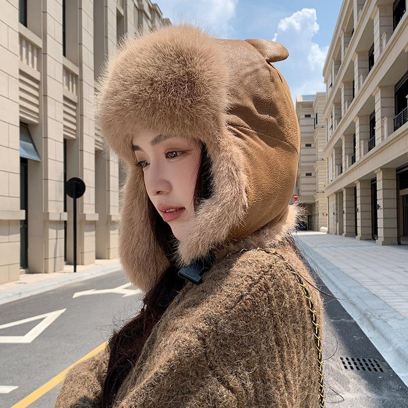 Winter Plush Cat Ear Wrangler Hat With Windproof Warmth For Outdoor Skiing And Cycling кавовий
Winter Plush Cat Ear Wrangler Hat With Windproof Warmth For Outdoor Skiing And Cycling кавовий