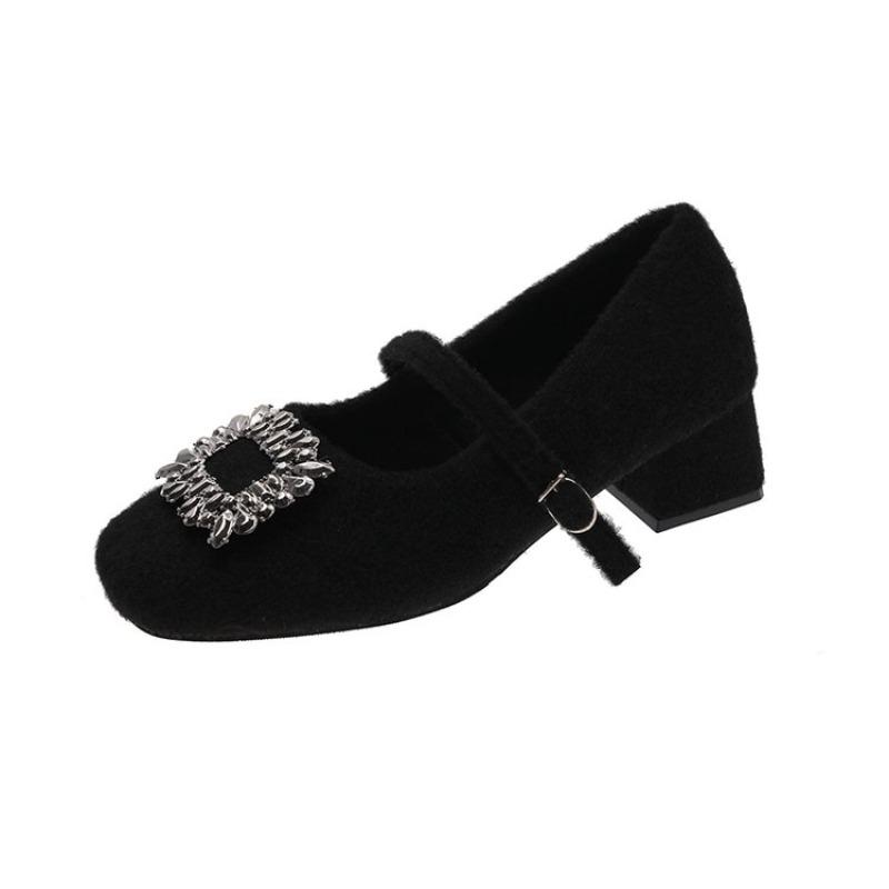 2026 Retro Single Shoe Women s Suede Niche Sparkling Square Button Women s Boots Socialite Style High Heels Women 35
2026 Retro Single Shoe Women s Suede Niche Sparkling Square Button Women s Boots Socialite Style High Heels Women 35