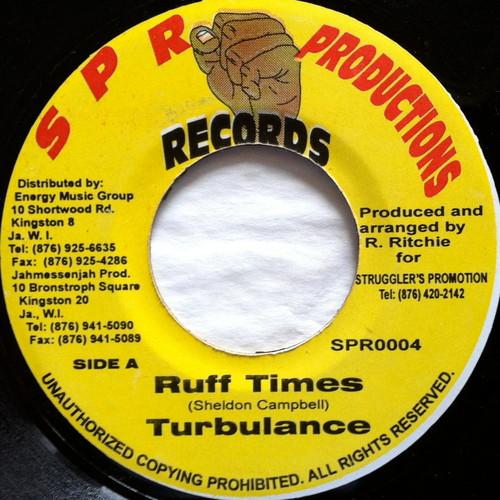 7inch Record TURBULENCE - Ruff Times SPR0004 SPR Productions Jamaica Reggae, Ska & Dub Used
7inch Record TURBULENCE - Ruff Times SPR0004 SPR Productions Jamaica Reggae, Ska & Dub Used
