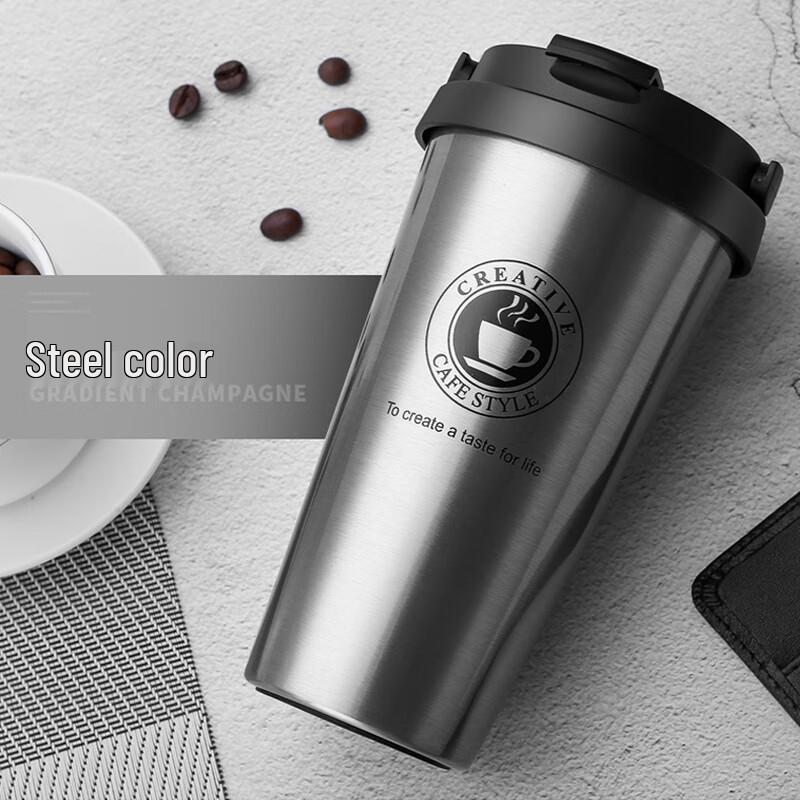 Jingxun Double-Layer 304 Stainless Steel Insulated Coffee Mug
Jingxun Double-Layer 304 Stainless Steel Insulated Coffee Mug