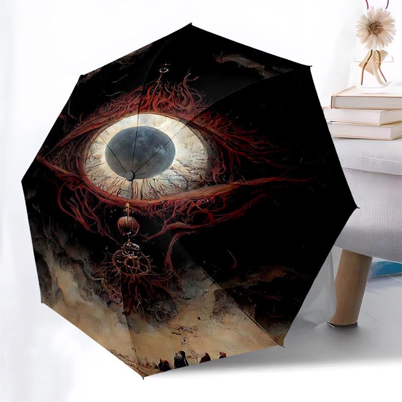 1pc Eye of Providence Automatic Opening Umbrella, Portable Tri-Fold Design with 8-Bone Iron Frame, Perfect for Outdoor Use, Festive Gifts, Travel, Dai
1pc Eye of Providence Automatic Opening Umbrella, Portable Tri-Fold Design with 8-Bone Iron Frame, Perfect for Outdoor Use, Festive Gifts, Travel, Dai