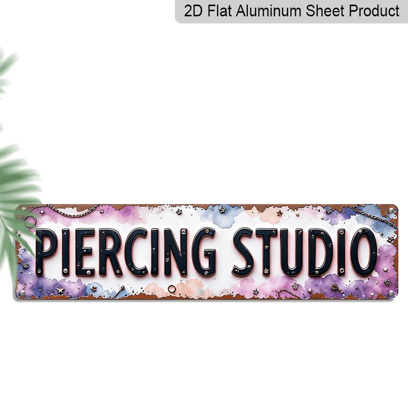 2D Flat, 1pc retro ”piercing Studio, Dreamy Starry Sky Decoration Scene Metal Aluminum Sign, Country Farmhouse Style Sign, Suitable for Bedrooms 40cm x 10cm
2D Flat, 1pc retro ”piercing Studio, Dreamy Starry Sky Decoration Scene Metal Aluminum Sign, Country Farmhouse Style Sign, Suitable for Bedrooms 40cm x 10cm