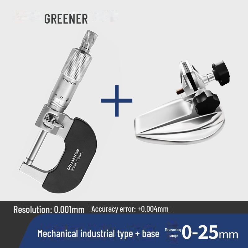 Высокоточный цифровой микрометр 0-25 мм - электронный штангенциркуль Green Forest для измерения наружного диаметра.
Высокоточный цифровой микрометр 0-25 мм - электронный штангенциркуль Green Forest для измерения наружного диаметра.