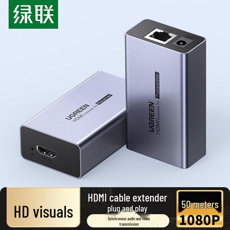 UGREEN HDMI to RJ45 Extender Converter
UGREEN HDMI to RJ45 Extender Converter