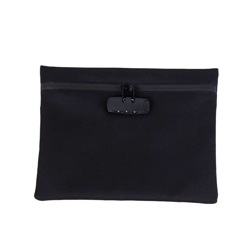 Password Lock File Bag, Document Storage Bag, Household Safety Important Paper Password Lock Document Bag Black Small Size 24.5*16cm
Password Lock File Bag, Document Storage Bag, Household Safety Important Paper Password Lock Document Bag Black Small Size 24.5*16cm