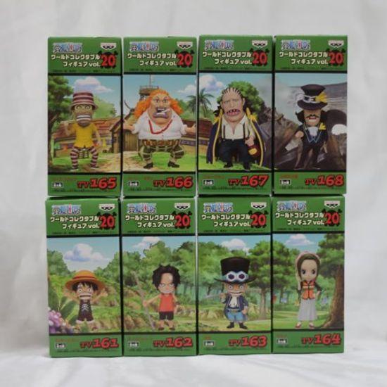 One Piece World Collectable Figure vol.20 8 types in total 
One Piece World Collectable Figure vol.20 8 types in total