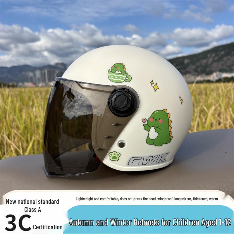 3C Certified Dinosaur Helmet for Kids 1-12, Boys & Girls, Electric Scooter & Bicycle Safety, Windproof with Ear Protection 5-12 Years Old + Dinosaur
3C Certified Dinosaur Helmet for Kids 1-12, Boys & Girls, Electric Scooter & Bicycle Safety, Windproof with Ear Protection 5-12 Years Old + Dinosaur