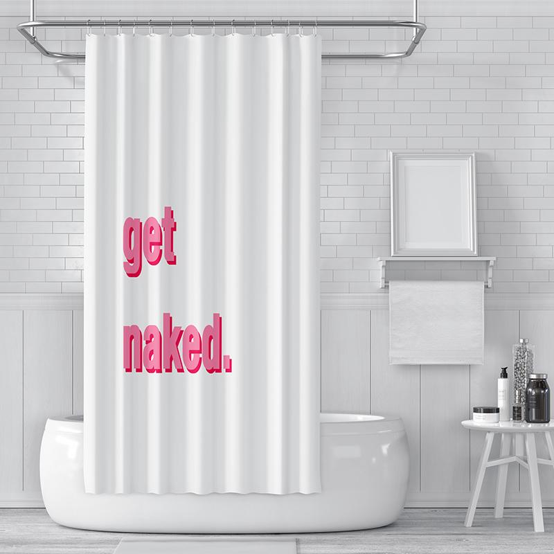 Gaslight Gatekeep Girlboss Get Naked Pink Shower Curtain Set With Grommets And Hooks For Bathroom Decor W60H190(CM)-1 Pcs
Gaslight Gatekeep Girlboss Get Naked Pink Shower Curtain Set With Grommets And Hooks For Bathroom Decor W60H190(CM)-1 Pcs
