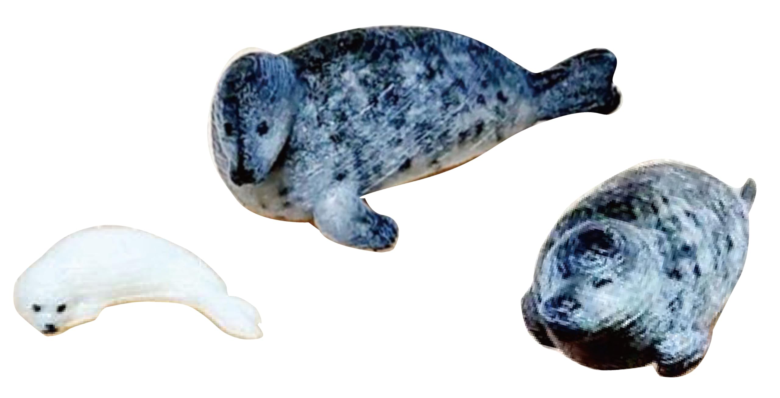 KATO Spotted Seal Diorama Supplies 1/87 6-610
KATO Spotted Seal Diorama Supplies 1/87 6-610