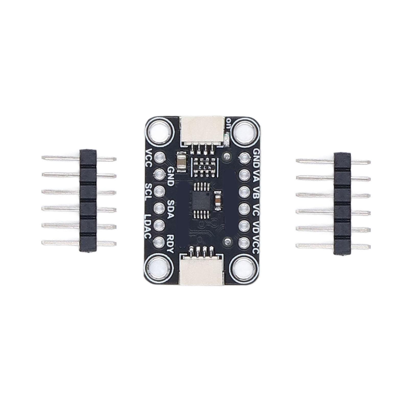 4 Way Digital to Analog Converter Module 12 Bit Quad DAC Board MCP4728 with EEPROM for Stemma QT
4 Way Digital to Analog Converter Module 12 Bit Quad DAC Board MCP4728 with EEPROM for Stemma QT
