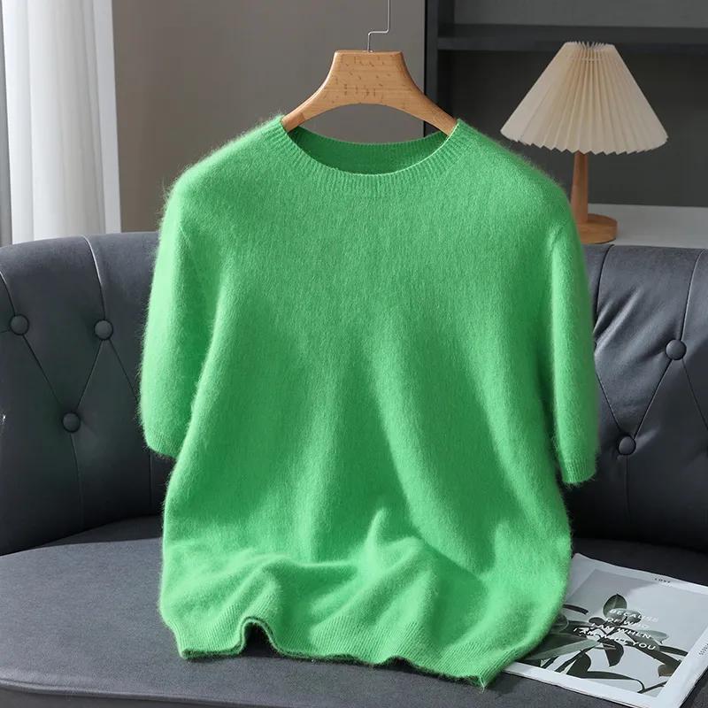 Men s Spring/Summer Solid-Color Knit Short-Sleeve Crew Neck T-Shirt: Simple, Elegant, Business Top 2XL зелений
Men s Spring/Summer Solid-Color Knit Short-Sleeve Crew Neck T-Shirt: Simple, Elegant, Business Top 2XL зелений