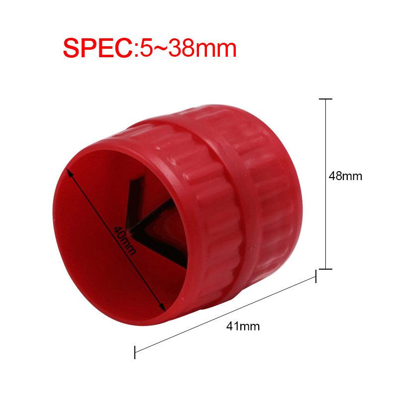 Inner/Outer Round Deburrer: Plastic & Copper Tube Metal Chamfering Tool
Inner/Outer Round Deburrer: Plastic & Copper Tube Metal Chamfering Tool