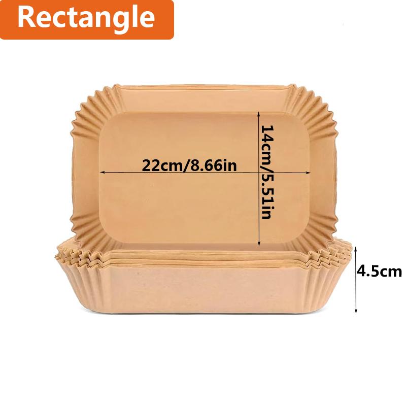 Air Fryer Baking Paper 50/100PCS for BBQ Plate Square Rectangle Round Oven Pan Pad Non-Stick Mat Oil-proof Liner Kitchen Tool 100pcs
Air Fryer Baking Paper 50/100PCS for BBQ Plate Square Rectangle Round Oven Pan Pad Non-Stick Mat Oil-proof Liner Kitchen Tool 100pcs