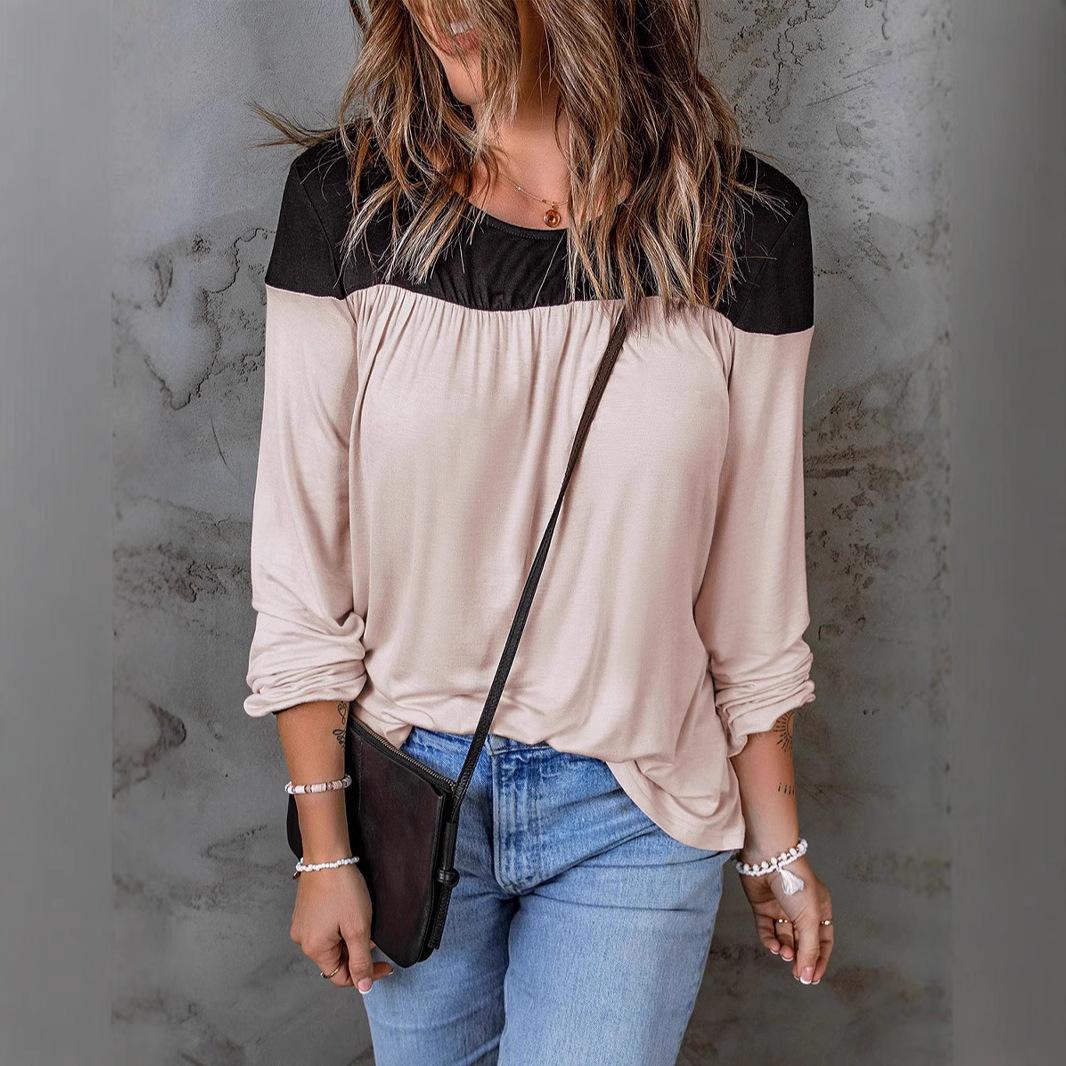 SHIYING Women s Color Block Patchwork Pullover with Rubber Cuffed Sleeves, Round Neck, and Long Sleeves. M абрикосовий
SHIYING Women s Color Block Patchwork Pullover with Rubber Cuffed Sleeves, Round Neck, and Long Sleeves. M абрикосовий