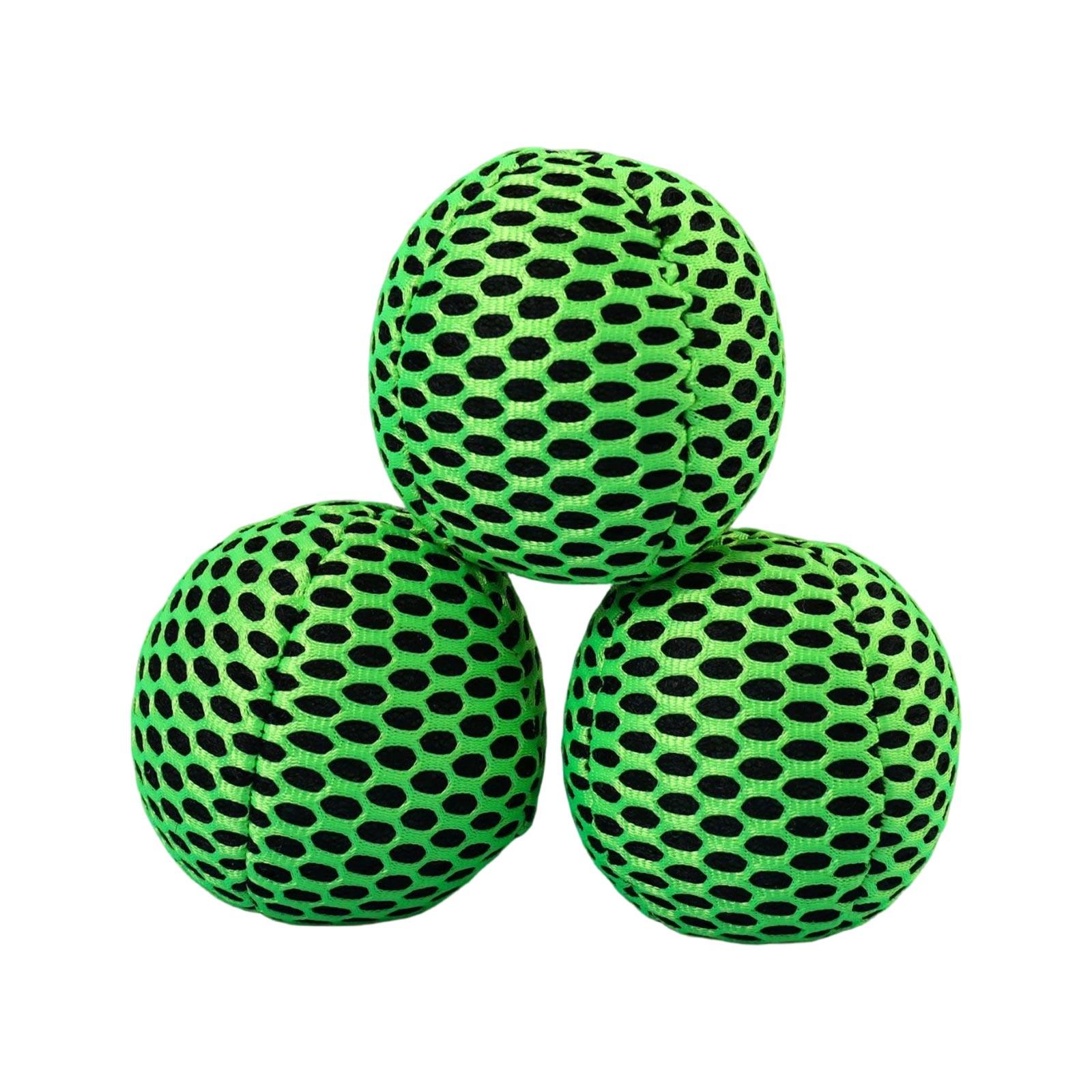 Set of 3 Honeycomb Pattern Juggling Balls 6cm Diameter Soft Mesh Outer Layer Filled with Fine Beads for Easy Grip and Balanced Weight One Size зелёный
Set of 3 Honeycomb Pattern Juggling Balls 6cm Diameter Soft Mesh Outer Layer Filled with Fine Beads for Easy Grip and Balanced Weight One Size зелёный