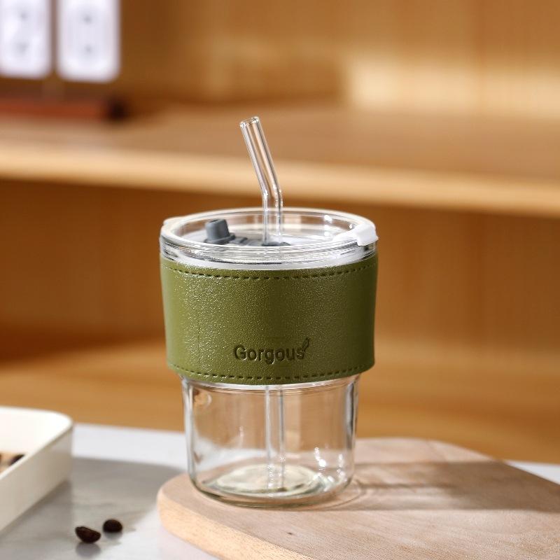 Glass Bamboo Cup Straw Cup Juice Drink Coffee Cup Promotional Gift Cup Glass Water Cup Printing 400ml зелёный
Glass Bamboo Cup Straw Cup Juice Drink Coffee Cup Promotional Gift Cup Glass Water Cup Printing 400ml зелёный