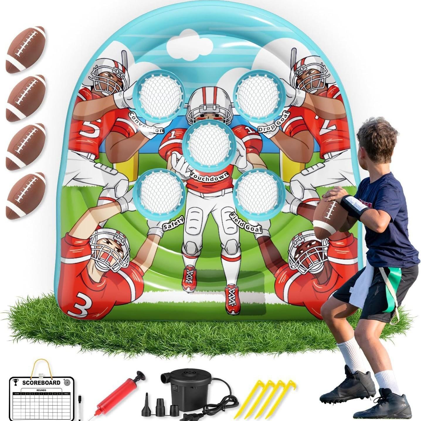 Надувная боксерская груша с играми-бросками - Небьющиеся игрушки Weebles для футбола и баскетбольной доски для детей, избавление от гнева синий
Надувная боксерская груша с играми-бросками - Небьющиеся игрушки Weebles для футбола и баскетбольной доски для детей, избавление от гнева синий