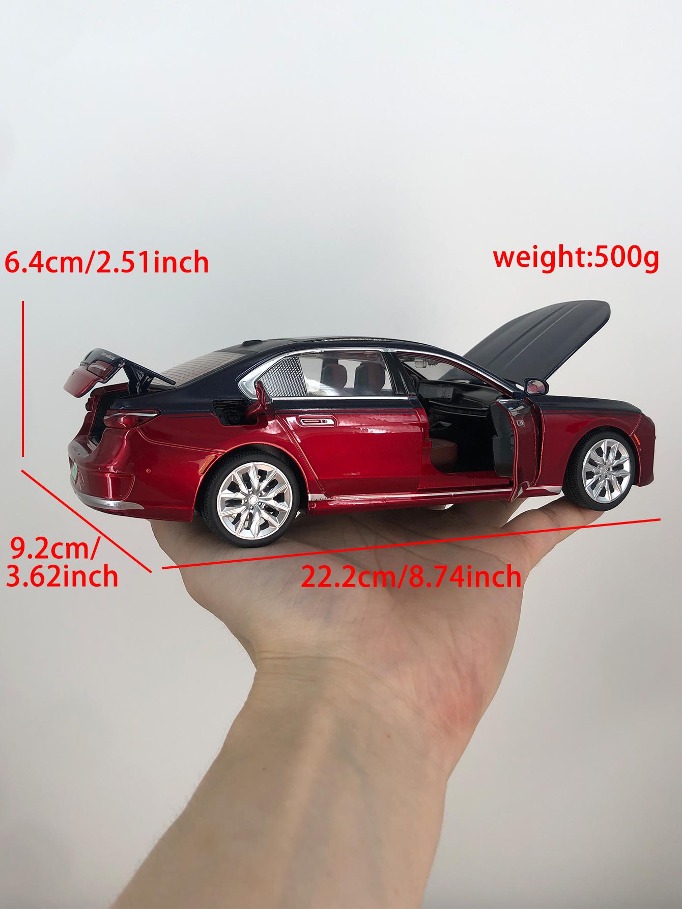 CCA 1:24 BMW I7 model car, zinc alloy metal ornament, collectible gift car красный
CCA 1:24 BMW I7 model car, zinc alloy metal ornament, collectible gift car красный