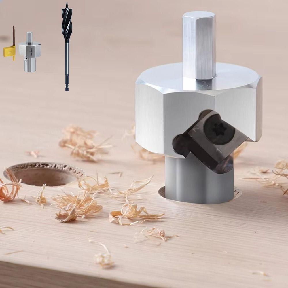 20mm Bench Dog Hole Chamfer Reamer Stainless Steel Shaping Trimmer Tenon Burr Trimming Workbench Style-B
20mm Bench Dog Hole Chamfer Reamer Stainless Steel Shaping Trimmer Tenon Burr Trimming Workbench Style-B