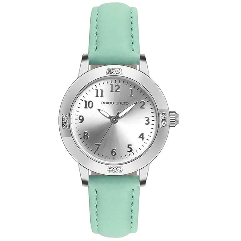 girls watches lady watch quartz clock Japanese movement Luminous needle arabic numeral dial fashion watch ladies watches (silver green)
girls watches lady watch quartz clock Japanese movement Luminous needle arabic numeral dial fashion watch ladies watches (silver green)