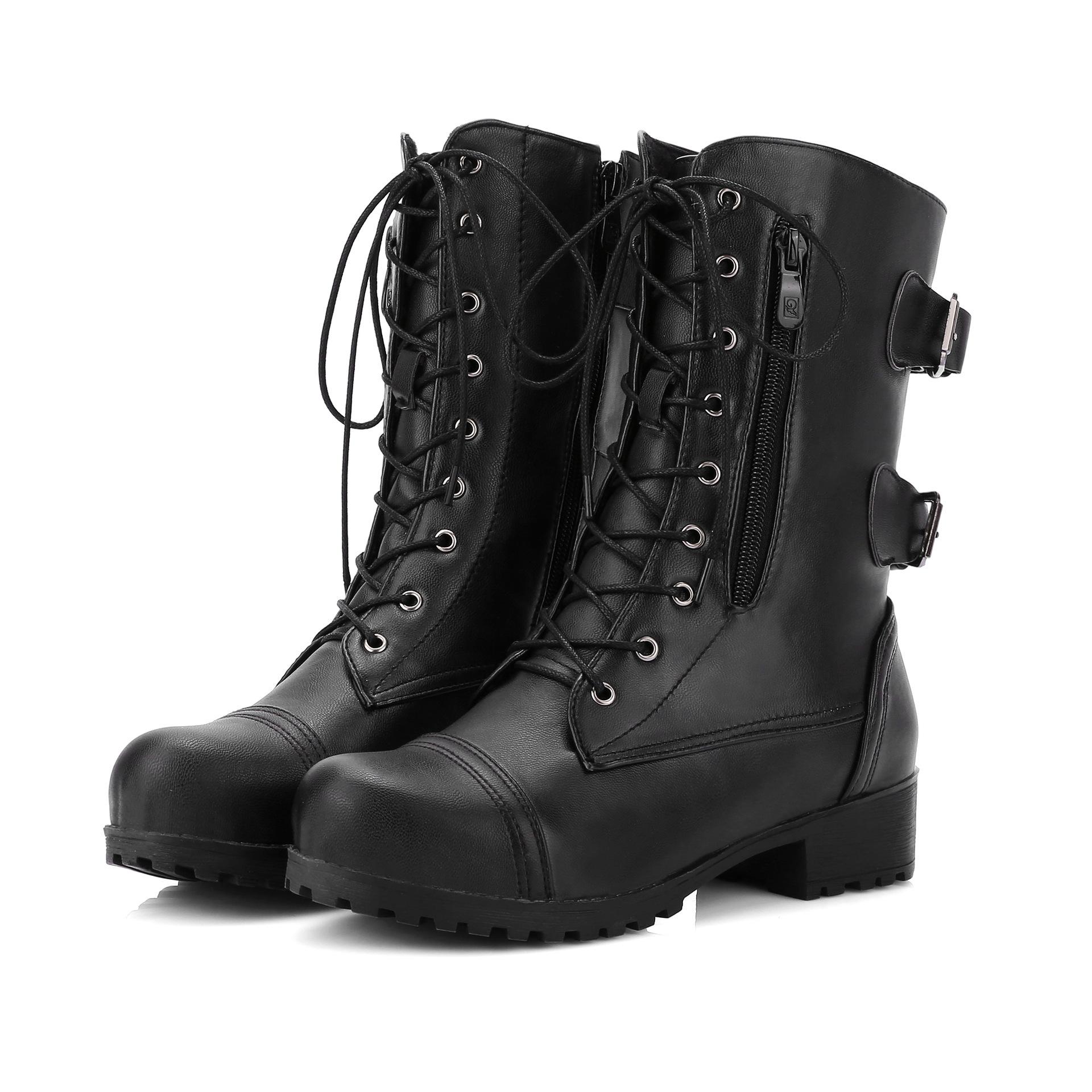 Women boots autumn and winter small thick heel lace up belt buckle casual short tube women s large size 35
Women boots autumn and winter small thick heel lace up belt buckle casual short tube women s large size 35