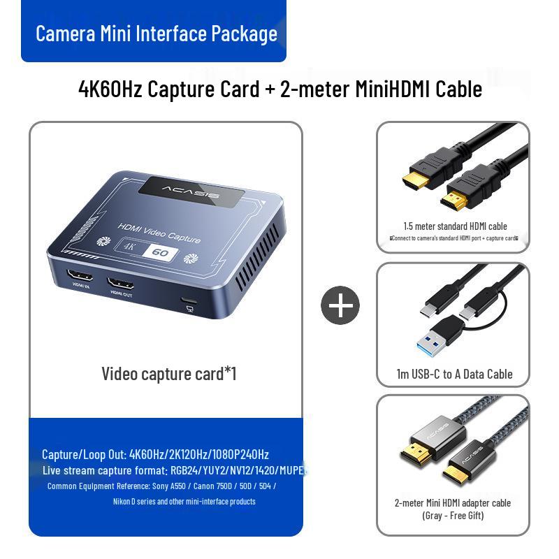 Akasys VC-009PRO 4K Video Capture Card for Live Streaming
Akasys VC-009PRO 4K Video Capture Card for Live Streaming