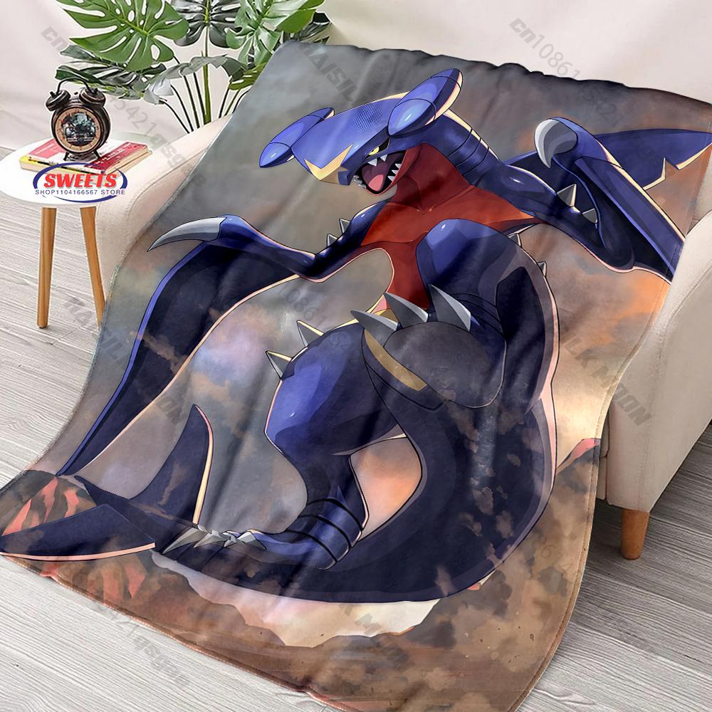 6 Sizes Pokemon Garchomp Print Blanket for Kids and Adults Bedroom Living Room Sofa Study Office Travel Camping Blanket Gifts 75x90cm
6 Sizes Pokemon Garchomp Print Blanket for Kids and Adults Bedroom Living Room Sofa Study Office Travel Camping Blanket Gifts 75x90cm