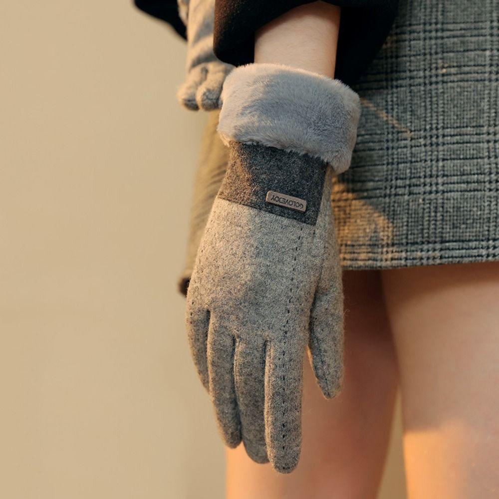 Windproof Winter Thermal Gloves Soft Women s Plush Gloves Elegant Touchscreen Gloves Sports
Windproof Winter Thermal Gloves Soft Women s Plush Gloves Elegant Touchscreen Gloves Sports