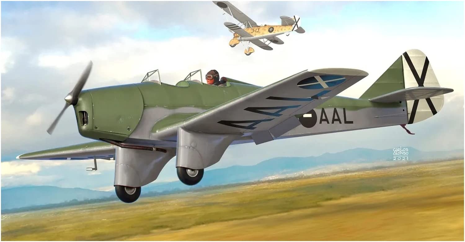 KP Model Легион Кондор Miles Hawk Major Над Испанией Пластиковая модель KPM0282 Цветной пластик 1/72 M.2H
KP Model Легион Кондор Miles Hawk Major Над Испанией Пластиковая модель KPM0282 Цветной пластик 1/72 M.2H