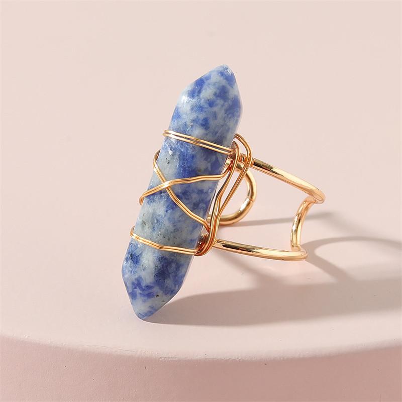 Модное винтажное кольцо из натурального камня для женщин Мужчины Женское роскошное кольцо из медной проволоки Синие кольца из лунного камня оптом Ювелирные изделия
Модное винтажное кольцо из натурального камня для женщин Мужчины Женское роскошное кольцо из медной проволоки Синие кольца из лунного камня оптом Ювелирные изделия