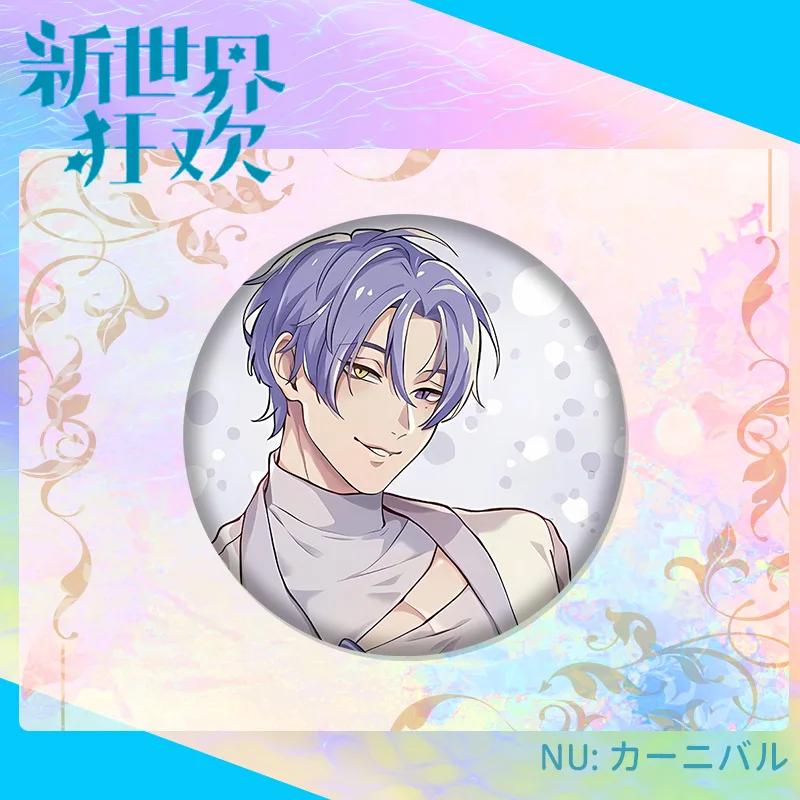 Cartoon Q Version Anime Game Nu: Carnival Eiden Yakumo Olivine Kuya Blade Metal Badge Button Brooch Pin Cosplay Toy Cute Gifts
Cartoon Q Version Anime Game Nu: Carnival Eiden Yakumo Olivine Kuya Blade Metal Badge Button Brooch Pin Cosplay Toy Cute Gifts