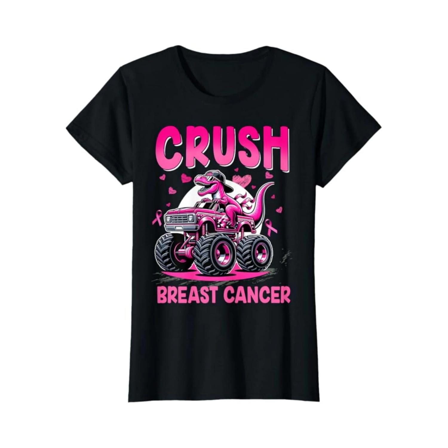 Футболка для мальчика с принтом Crush Breast Cancer Awareness Monster Truck 100% Хлопок Новая Футболка с коротким рукавом Осенний Топ 01232 S чёрный
Футболка для мальчика с принтом Crush Breast Cancer Awareness Monster Truck 100% Хлопок Новая Футболка с коротким рукавом Осенний Топ 01232 S чёрный