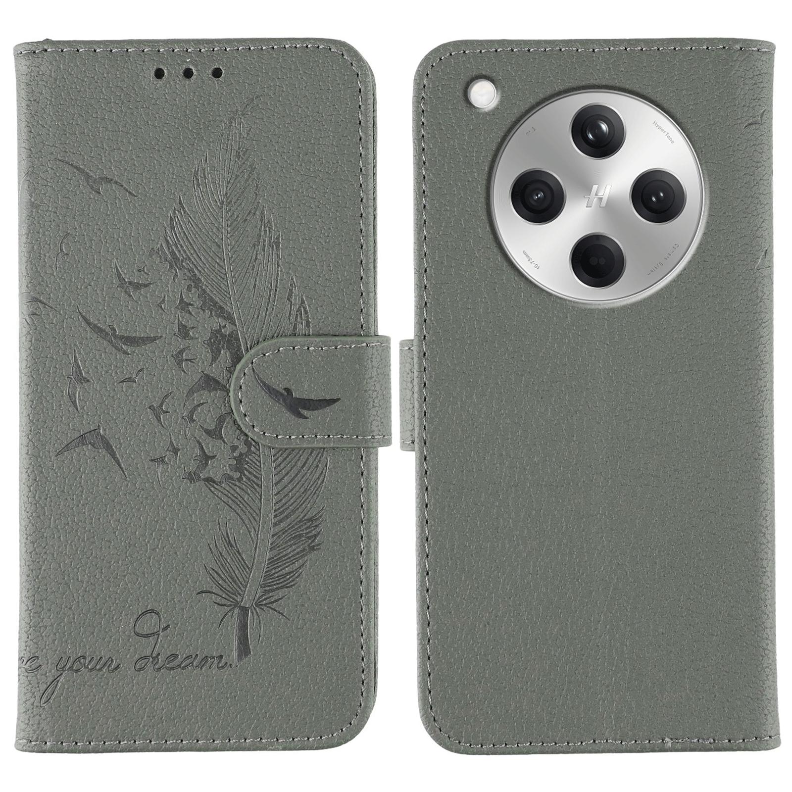 Для Oppo Find X8 5G Чехол с оттиском пера Кожаный кошелек-чехол для телефона Grey
Для Oppo Find X8 5G Чехол с оттиском пера Кожаный кошелек-чехол для телефона Grey