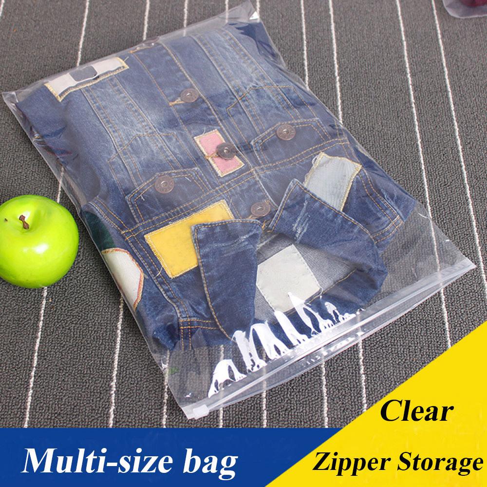 5PCS Portable Waterproof Cloth Organizer Zipper Lock Clear Transparent Plastic Bag Storage Pouch
5PCS Portable Waterproof Cloth Organizer Zipper Lock Clear Transparent Plastic Bag Storage Pouch