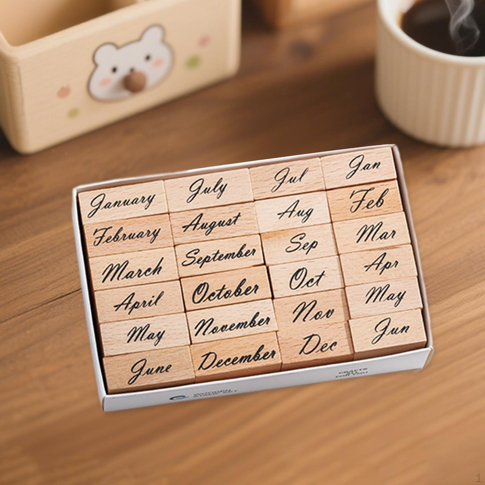 1 Box of Wooden Stamps Decorative Lightweight Wood Rubber Stamping for Decoration Painting Week
1 Box of Wooden Stamps Decorative Lightweight Wood Rubber Stamping for Decoration Painting Week