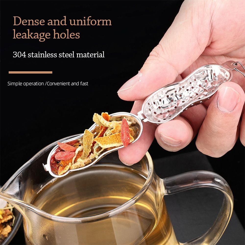 Creative Tea Strainer Stainless Steel Coffee Filter Durable Tea Infuser Filter Kitchen срібний
Creative Tea Strainer Stainless Steel Coffee Filter Durable Tea Infuser Filter Kitchen срібний