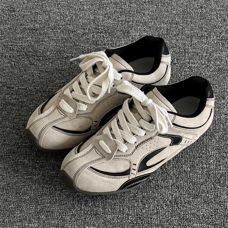 Spring new retro German training shoes flat white Forrest Gump shoes light sports shoes casual shoes 39 песочный
Spring new retro German training shoes flat white Forrest Gump shoes light sports shoes casual shoes 39 песочный