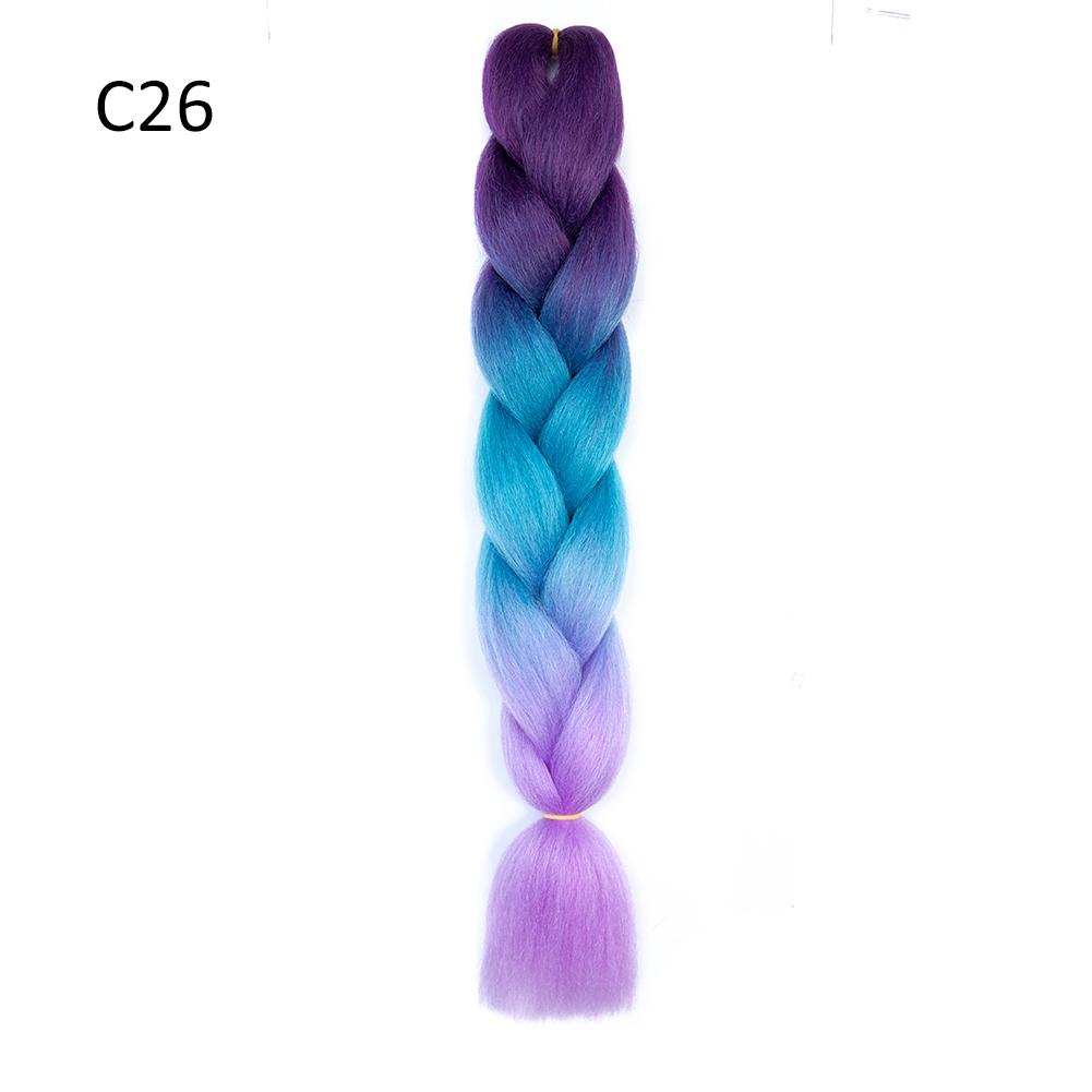 Синтетичні коси Twist Braids з довгим хвостиком для косплею C26*
Синтетичні коси Twist Braids з довгим хвостиком для косплею C26*