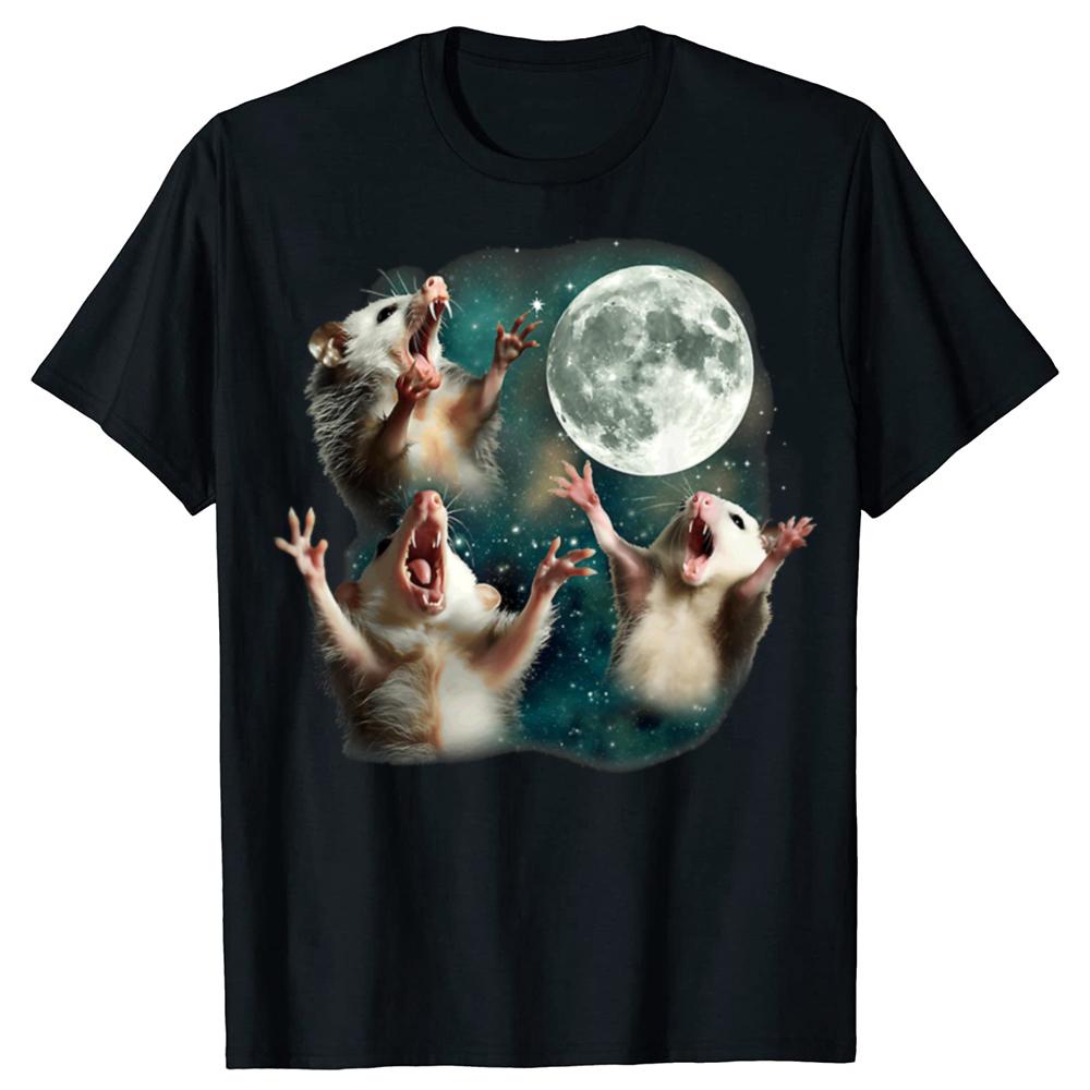 Three Possum Moon 3 Opossum Lover Funny Weird T-Shirt Humor Funny Mysterious Mouse Graphic Tee Top Joke Gifts Men Clothes XL
Three Possum Moon 3 Opossum Lover Funny Weird T-Shirt Humor Funny Mysterious Mouse Graphic Tee Top Joke Gifts Men Clothes XL