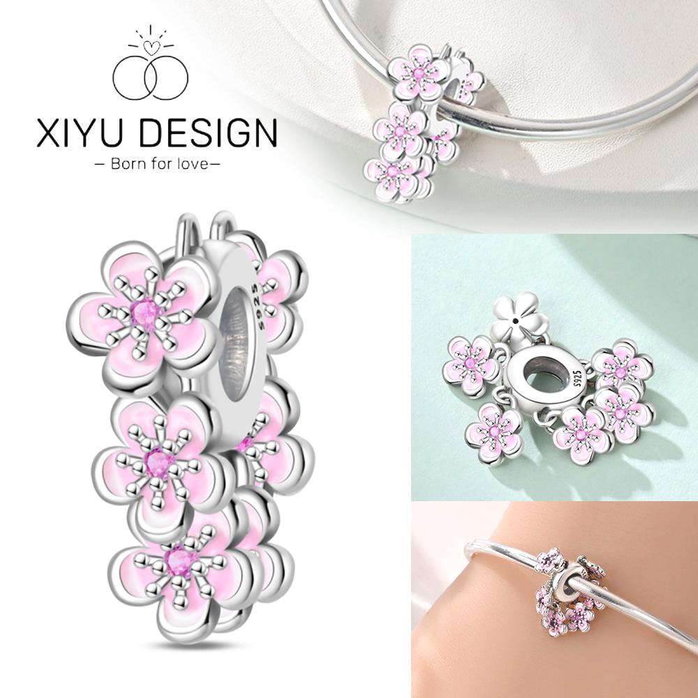 Copper Metal Romantic Spring Flower Blossoms Bead Components Compatible With Authentic Original Bracelet High Quality Fine Jewelry Designed For Women
Copper Metal Romantic Spring Flower Blossoms Bead Components Compatible With Authentic Original Bracelet High Quality Fine Jewelry Designed For Women