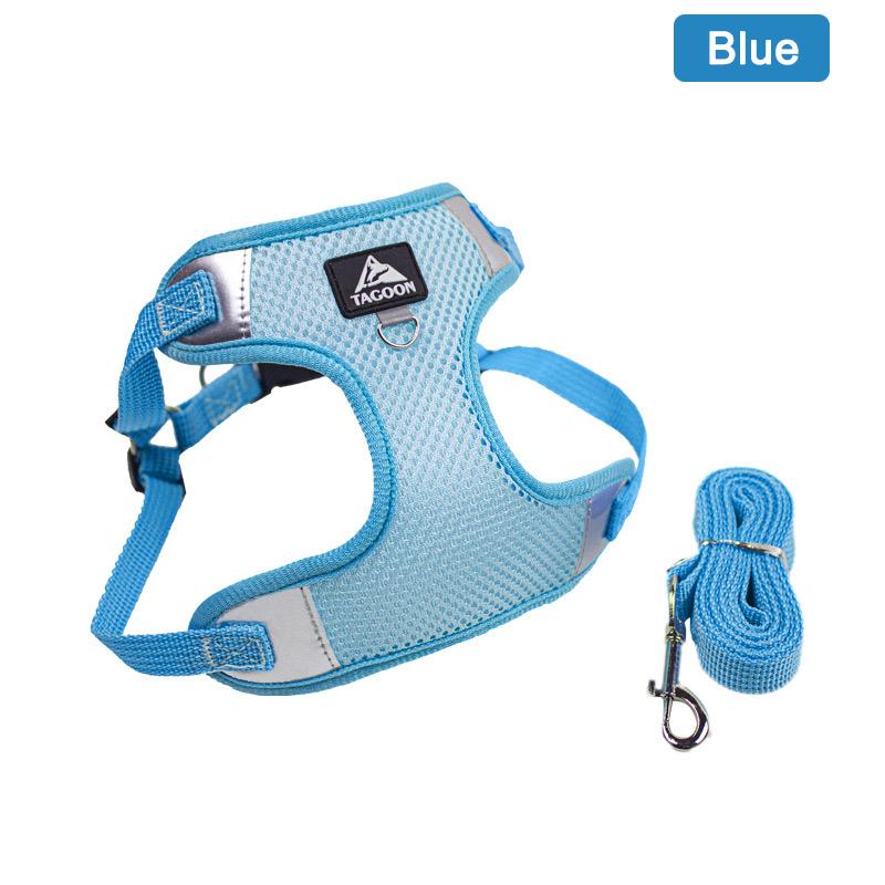 Pet Leash Summer Vest Type Walking Dog Chest Strap Small and Medium-Sized Pets Outdoor Breathable Dog Walking Cat Leash Supplies S синий
Pet Leash Summer Vest Type Walking Dog Chest Strap Small and Medium-Sized Pets Outdoor Breathable Dog Walking Cat Leash Supplies S синий