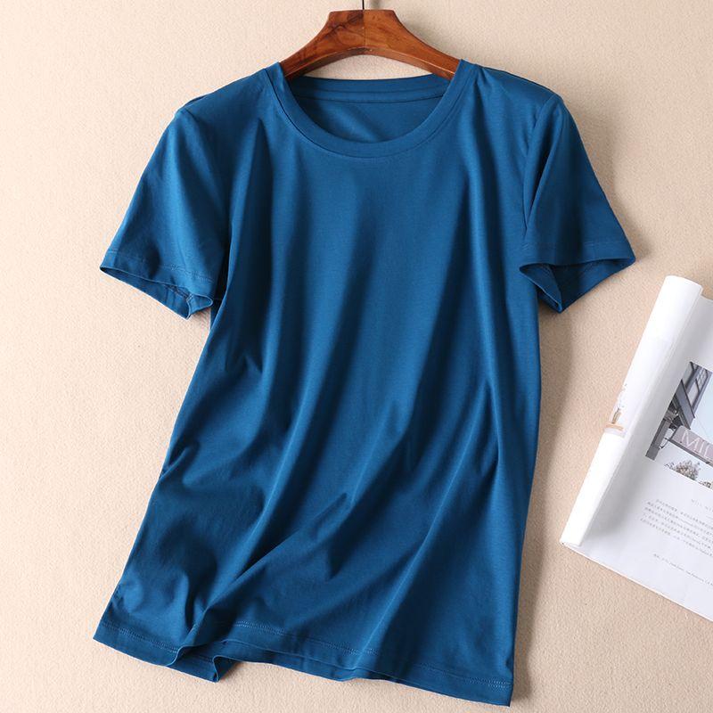 Heavy W2103 Double-Sided Mercerized Cotton Casual Short Sleeve Peacock Blue M
Heavy W2103 Double-Sided Mercerized Cotton Casual Short Sleeve Peacock Blue M