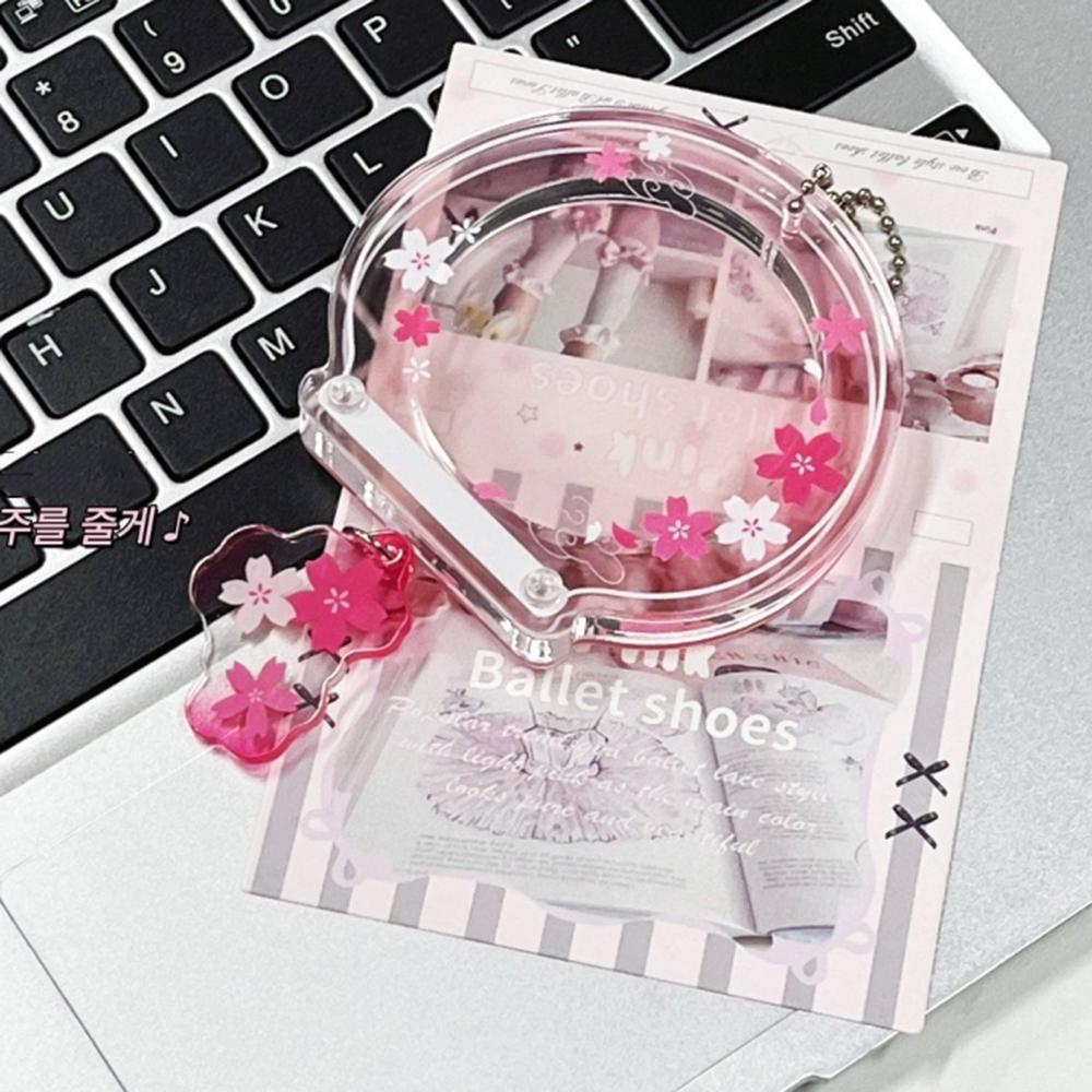 Japanese Acrylic Badge Display Case Decorative Pendant Desktop Frame Kawaii Storage for Collectibles Creative Gift for Friends рожевий
Japanese Acrylic Badge Display Case Decorative Pendant Desktop Frame Kawaii Storage for Collectibles Creative Gift for Friends рожевий