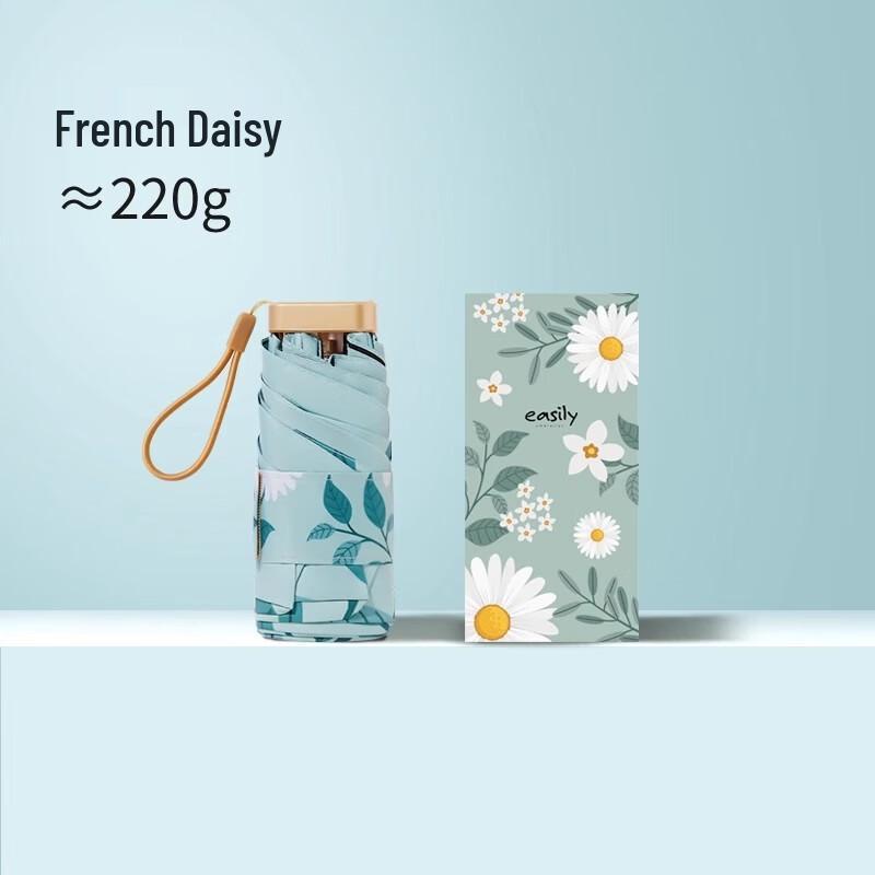 Compact Six-Fold Flat Sun & Rain Umbrella for Women
Compact Six-Fold Flat Sun & Rain Umbrella for Women